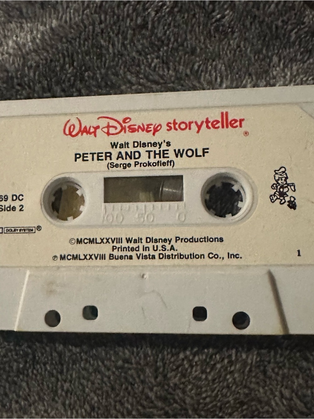 Peter and the Wolf Audio Cassette - White